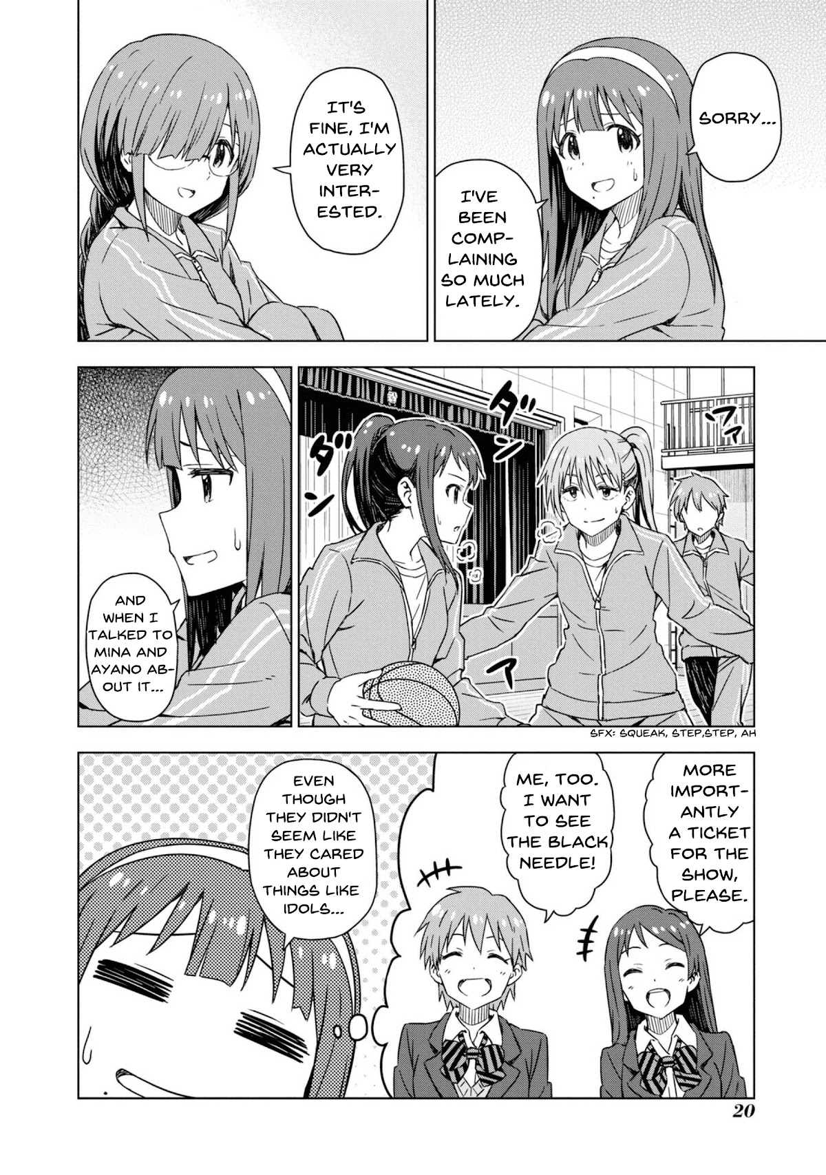 The Idolm@Ster: Asayake Wa Koganeiro - Chapter 27