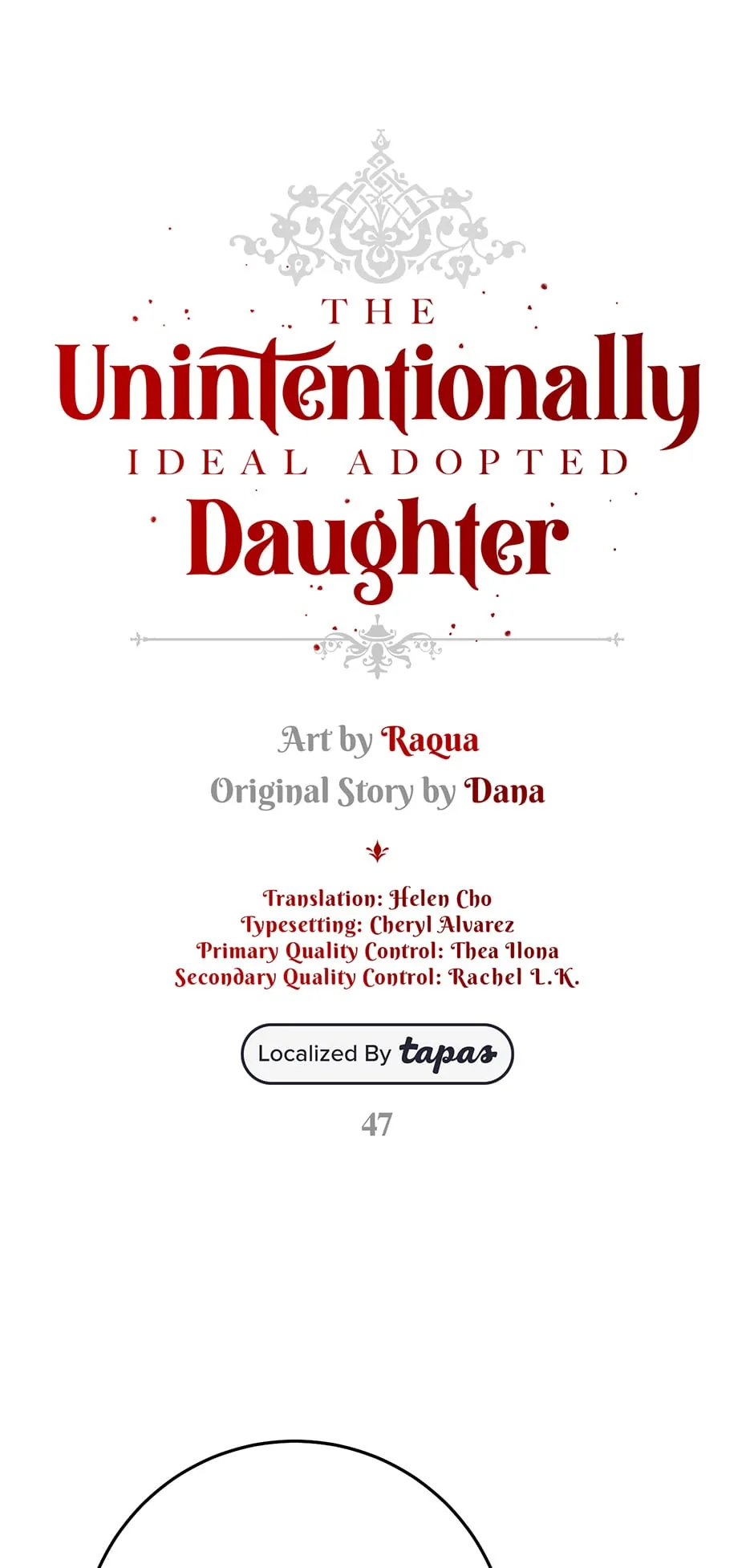 I Acted As The Adopted Daughter Too Well - Chapter 47