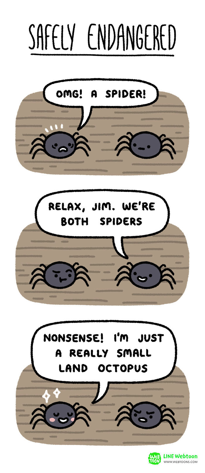 Safely Endangered - Chapter 41 : Spiders, Man