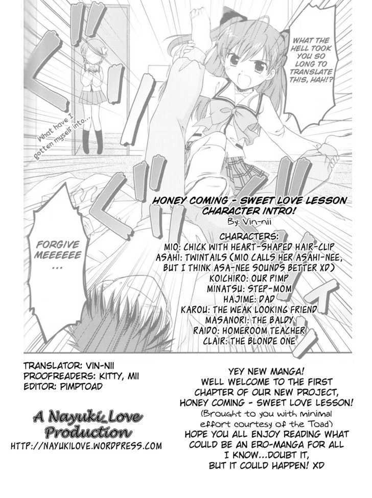 Honey Coming - Sweet Love Lesson - Vol.1 Chapter 1 : The Starting Bell Of Love