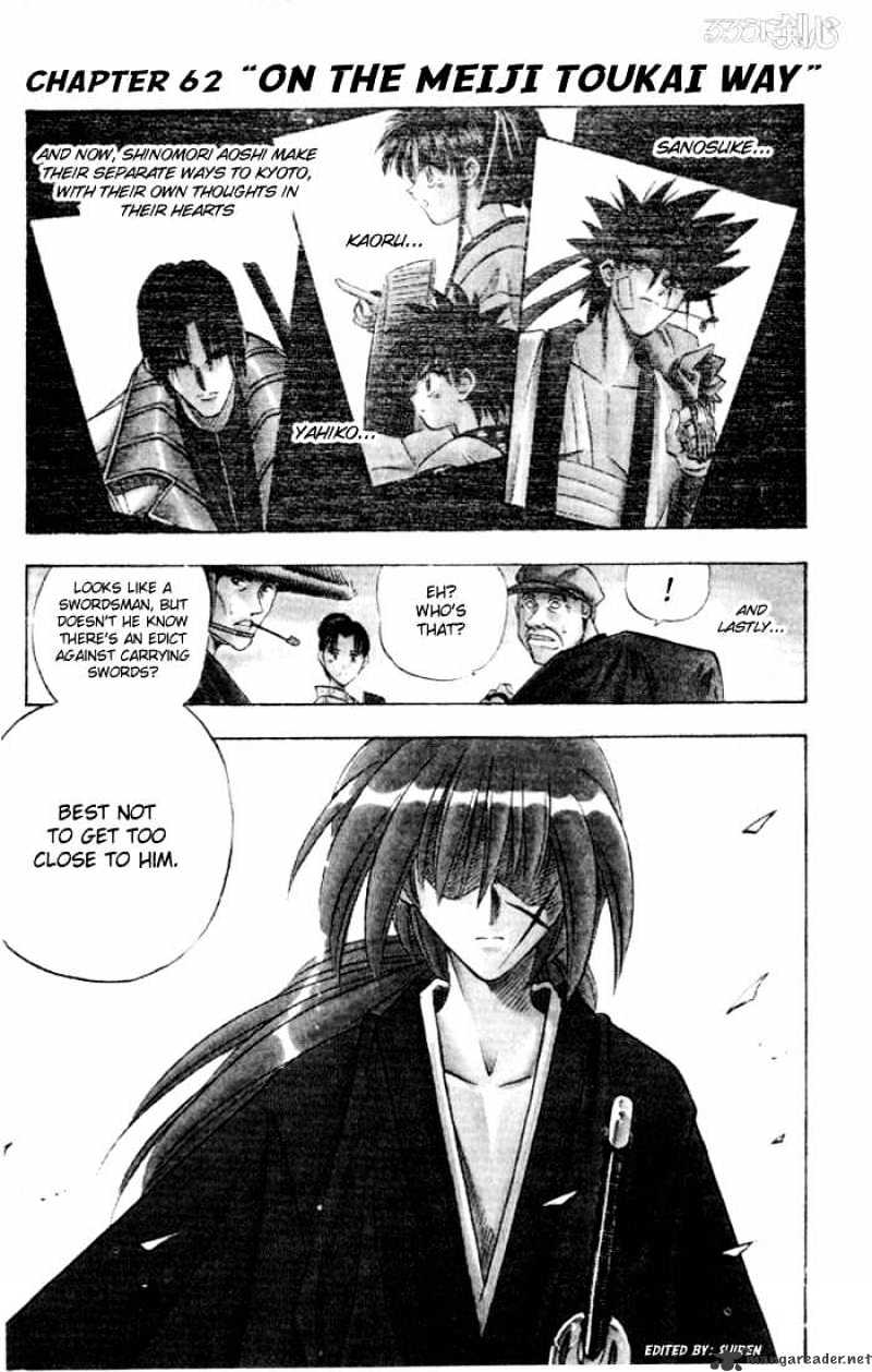 Rurouni Kenshin - Chapter 62 : On The Meiji Toukai Way