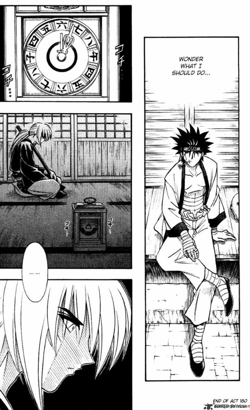 Rurouni Kenshin - Chapter 180 : The Night Wears On