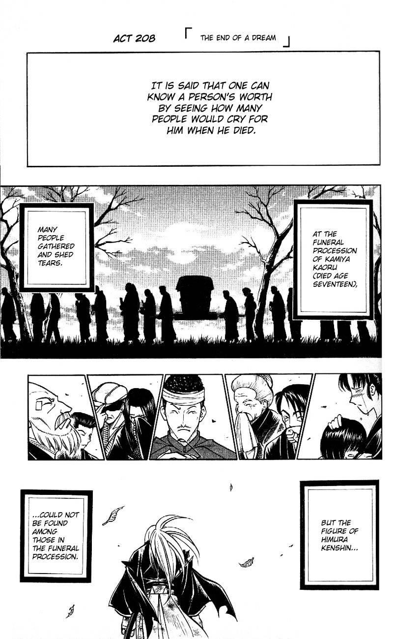 Rurouni Kenshin - Chapter 208 : The End Of A Dream