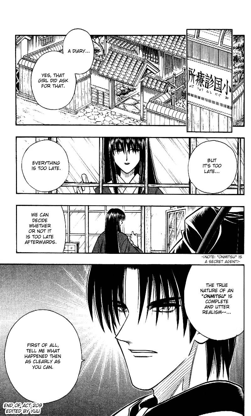 Rurouni Kenshin - Chapter 209 : Bye