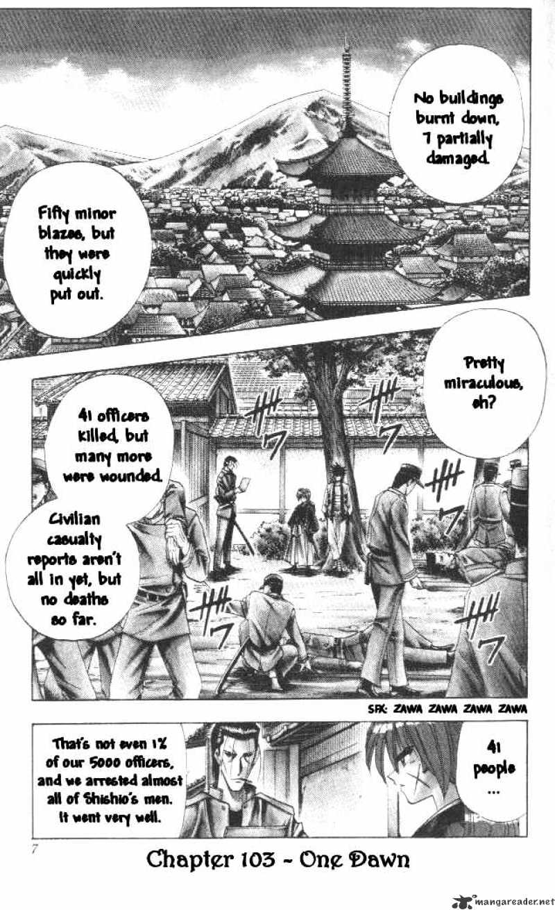 Rurouni Kenshin - Chapter 103 : One Dawn