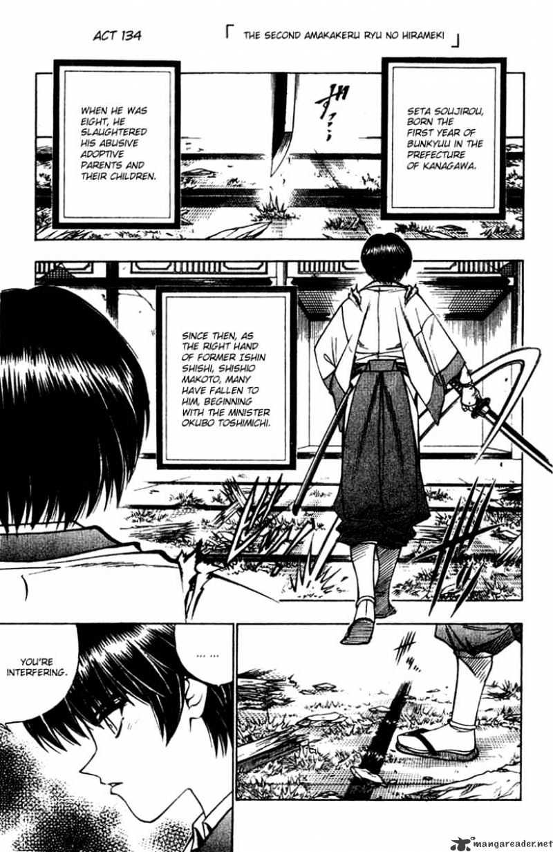 Rurouni Kenshin - Chapter 134 : The Second Amakakeru Ryu No Hirameki