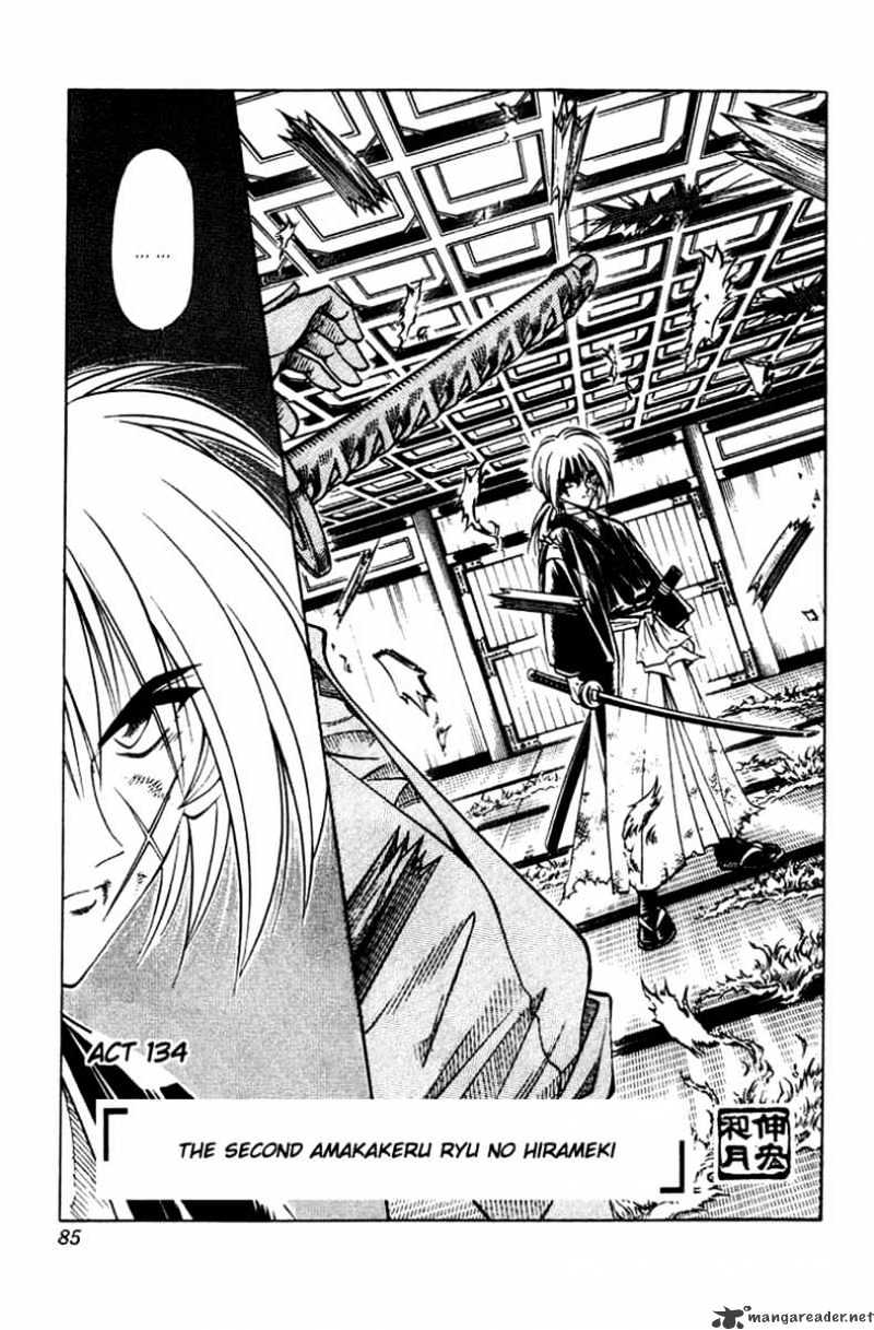 Rurouni Kenshin - Chapter 134 : The Second Amakakeru Ryu No Hirameki