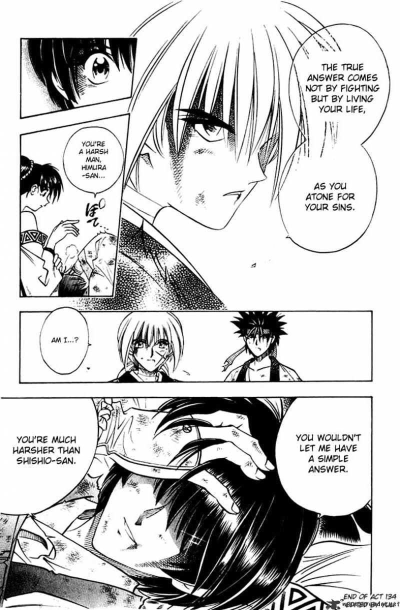 Rurouni Kenshin - Chapter 134 : The Second Amakakeru Ryu No Hirameki