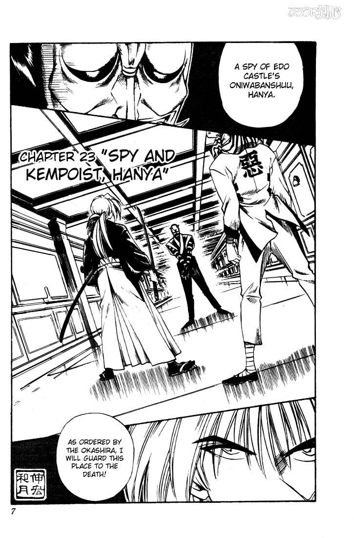 Rurouni Kenshin - Chapter 23 : Spy And Kempoist, Hanya