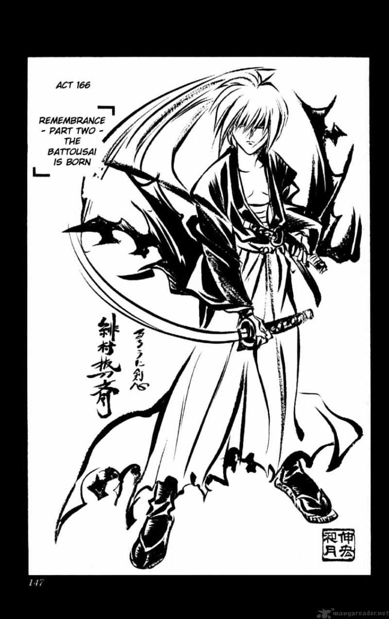 Rurouni Kenshin - Chapter 166 : Remembrance Part Two - The Battousai Is Born