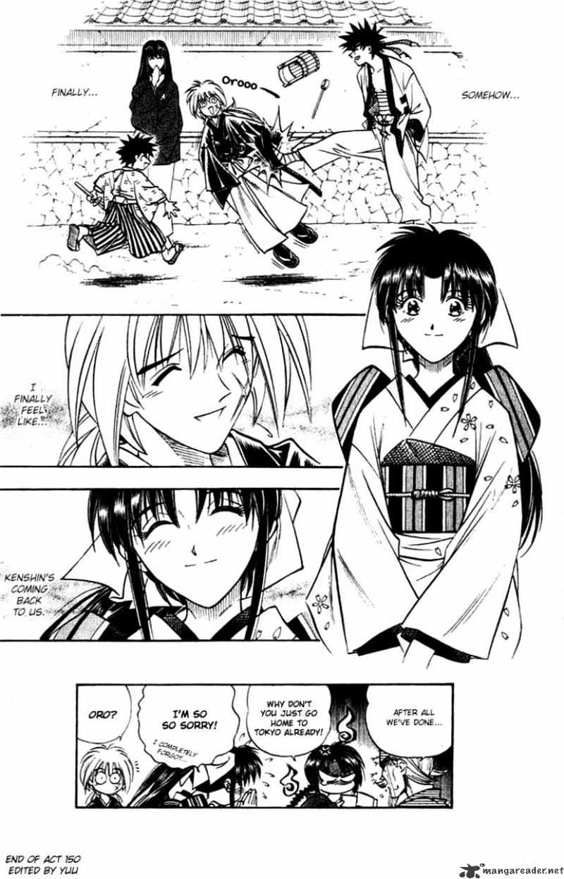 Rurouni Kenshin - Chapter 150 : Kyoto Story Epilogue Part Four