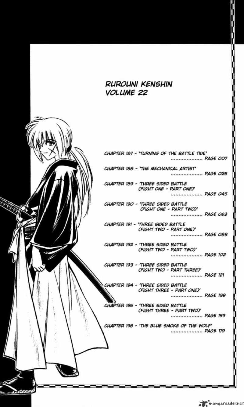 Rurouni Kenshin - Chapter 187 : Turning Of The Battle Tide