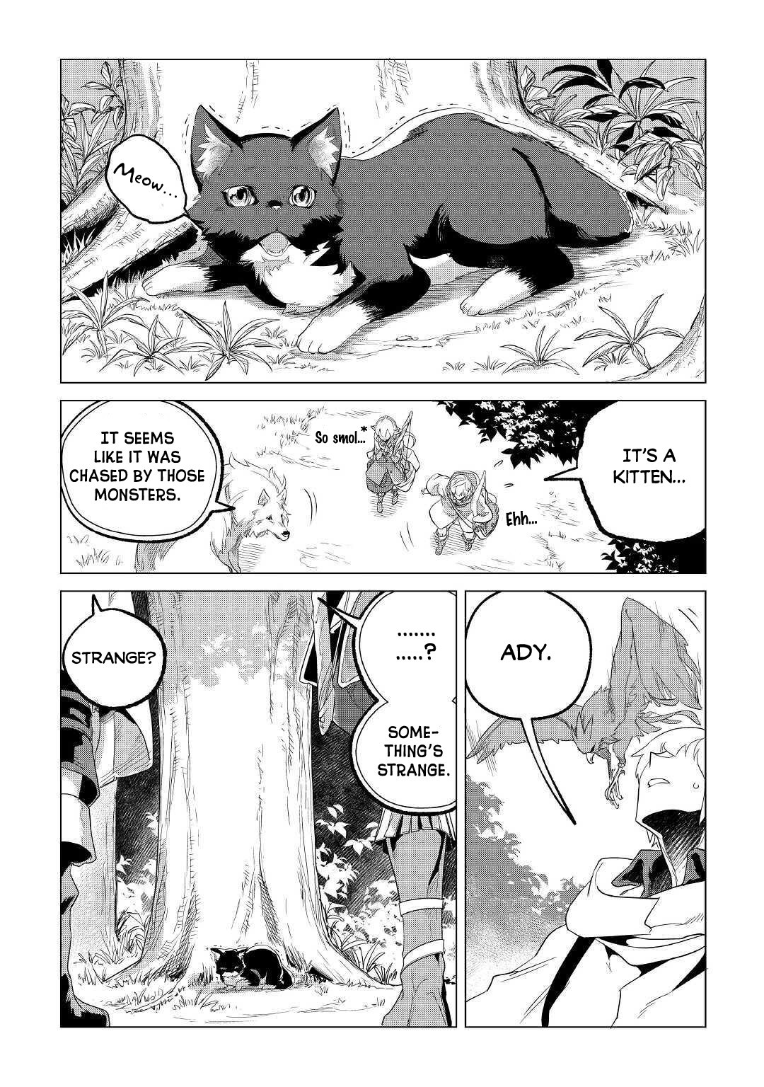 Mofumofu To Isekai Slow Life O Mezashimasu! - Chapter 18: Together With The Forest's Kitten