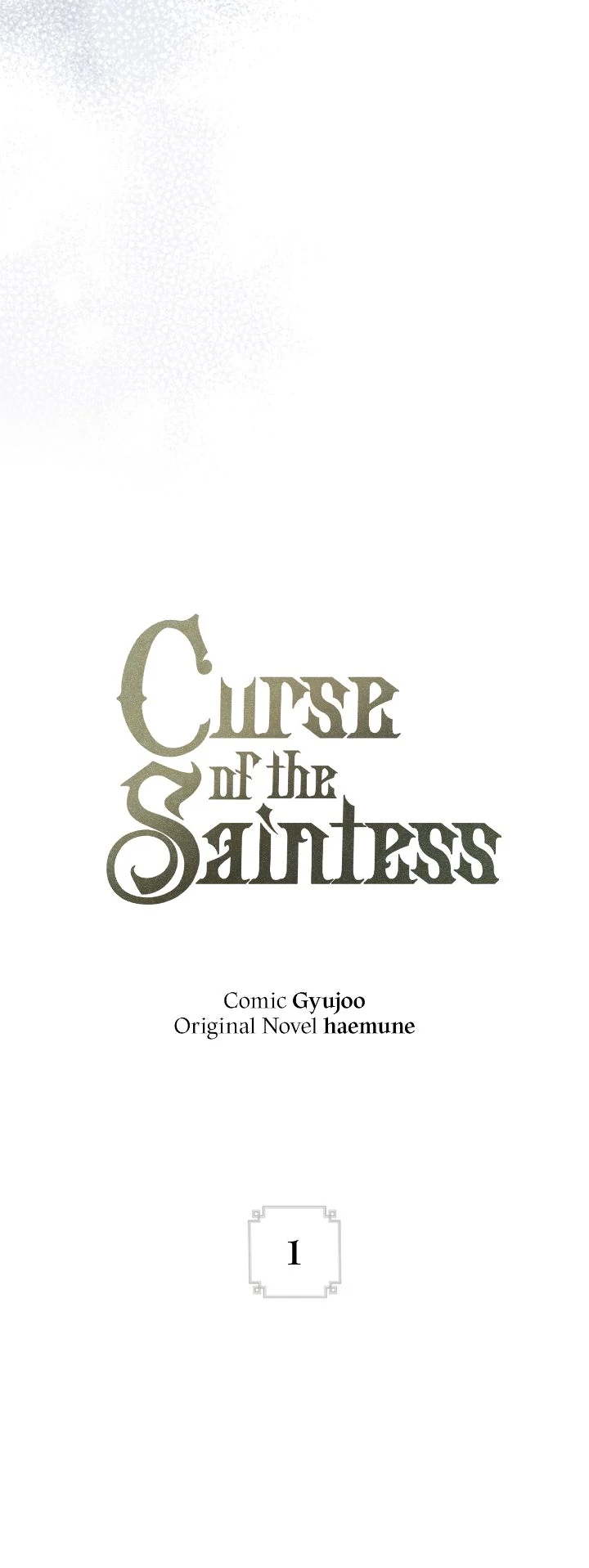 Curse of the Saintess - Chapter 1