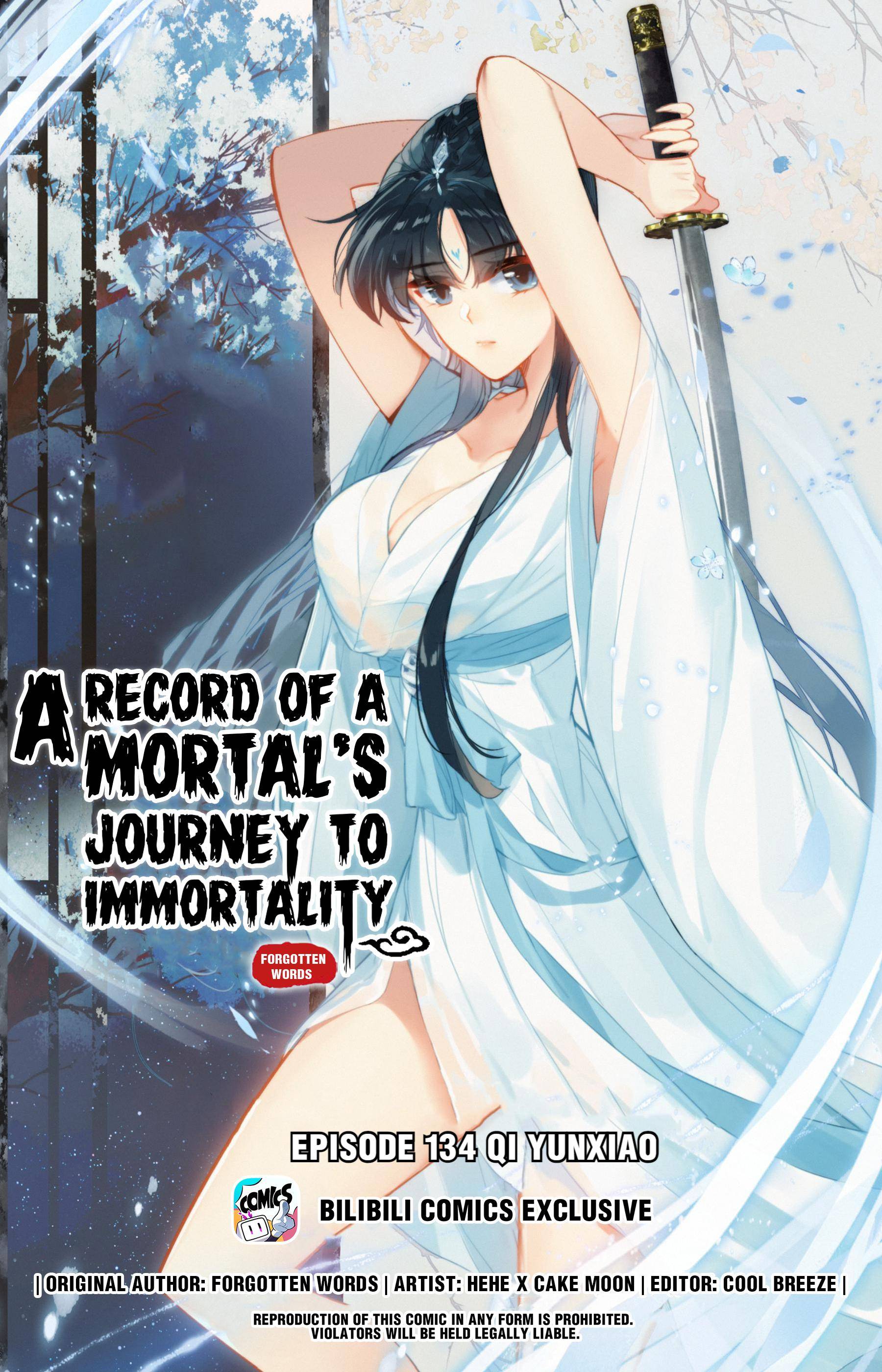 I Will Become An Immortal - Chapter 134