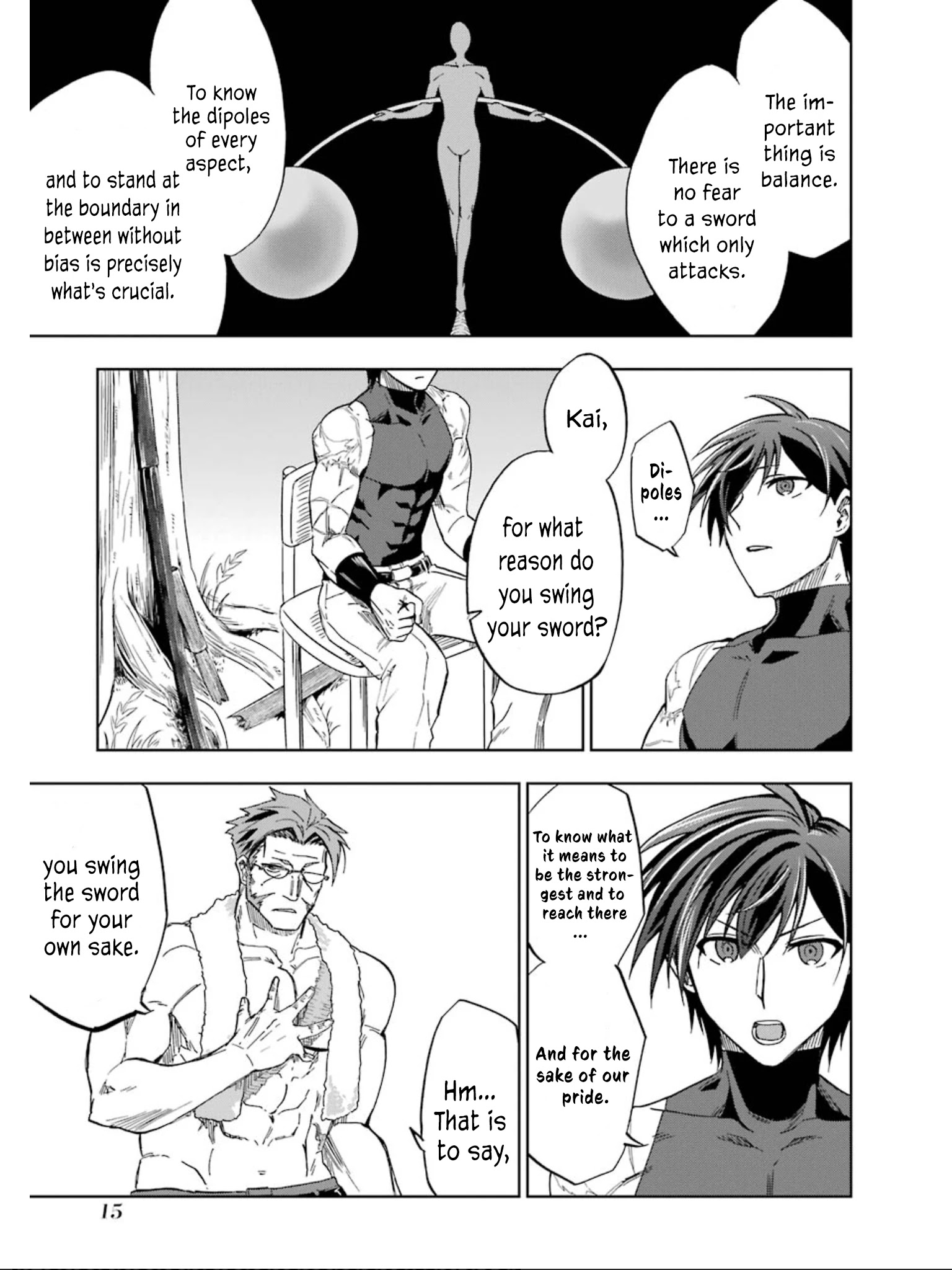 Ankoku Kishi No Ore Desu Ga Saikyou No Seikishi Wo Mezashimasu - Chapter 6: Training With Father