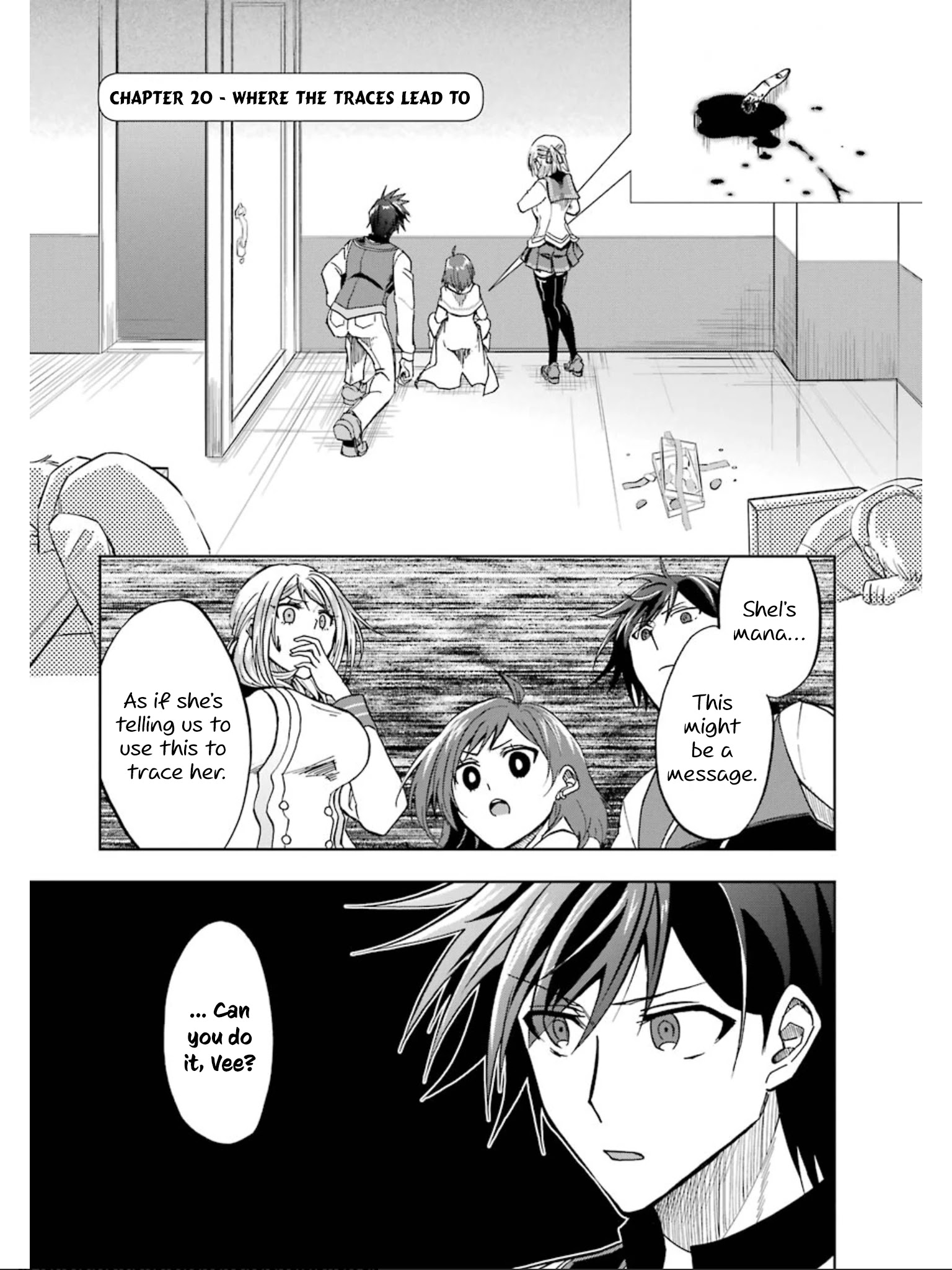 Ankoku Kishi No Ore Desu Ga Saikyou No Seikishi Wo Mezashimasu - Chapter 20: Where The Traces Lead To