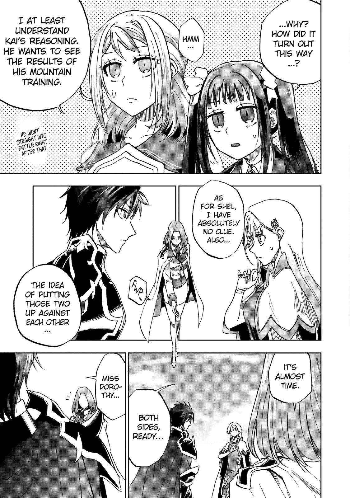 Ankoku Kishi No Ore Desu Ga Saikyou No Seikishi Wo Mezashimasu - Chapter 44