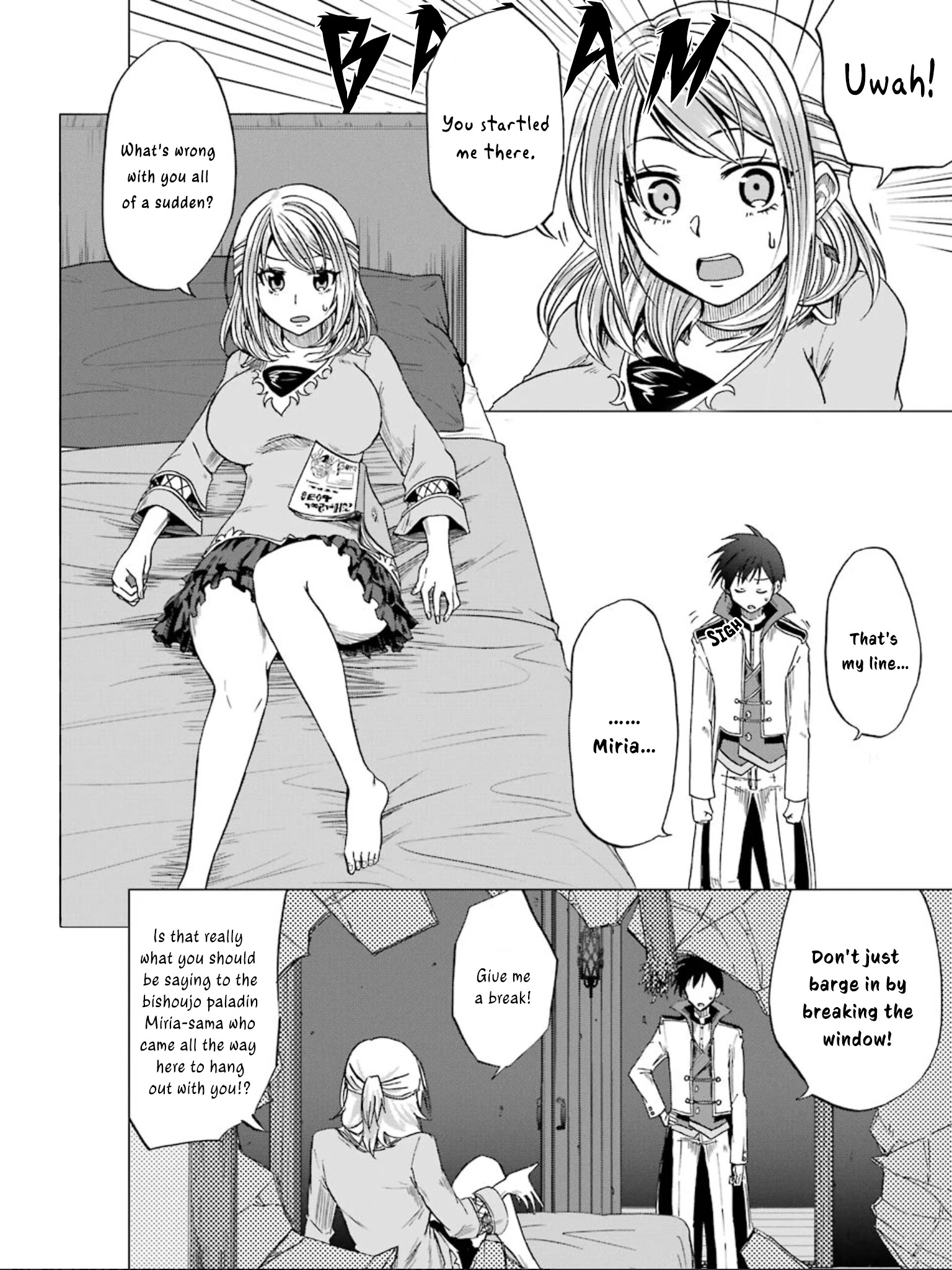 Ankoku Kishi No Ore Desu Ga Saikyou No Seikishi Wo Mezashimasu - Chapter 4: The New Teacher