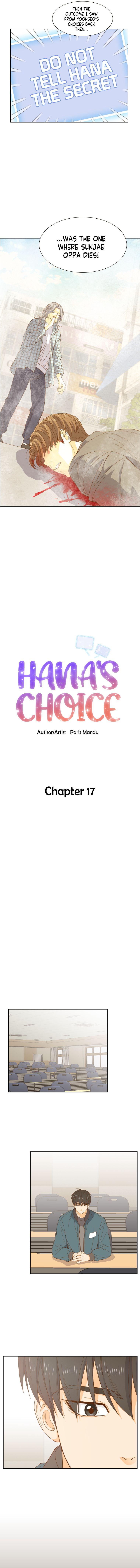 Hana’s Choice - Chapter 17