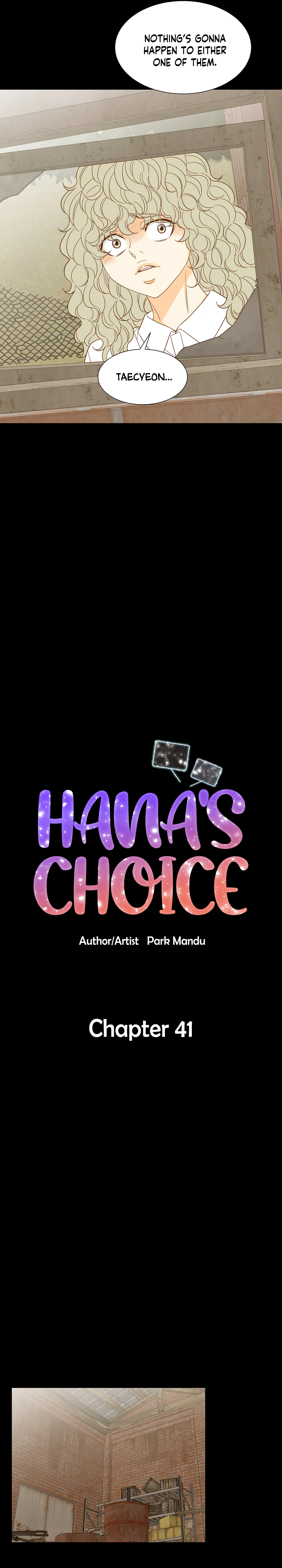 Hana’s Choice - Chapter 41