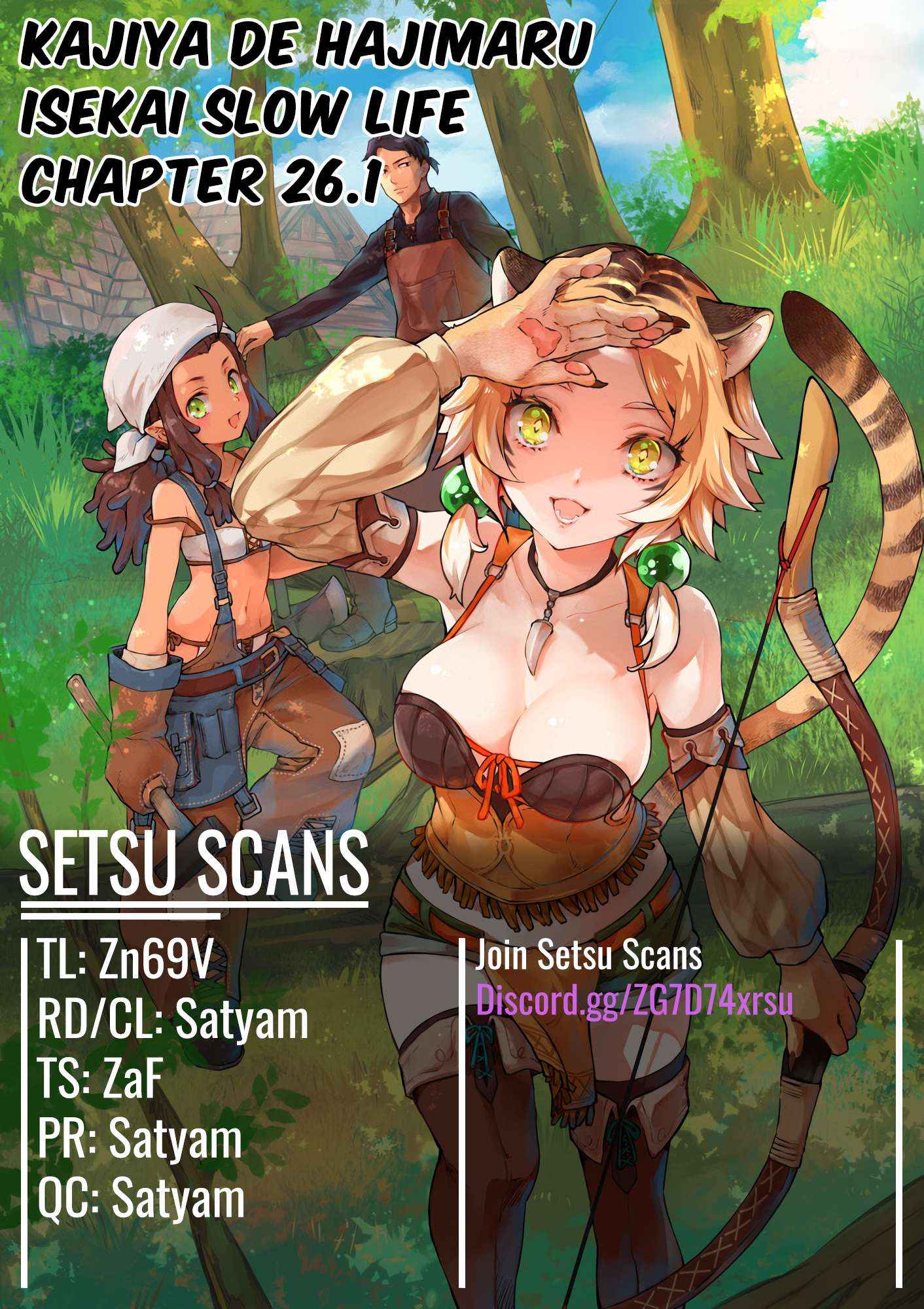 Kajiya De Hajimeru Isekai Slow Life - Chapter 26.1