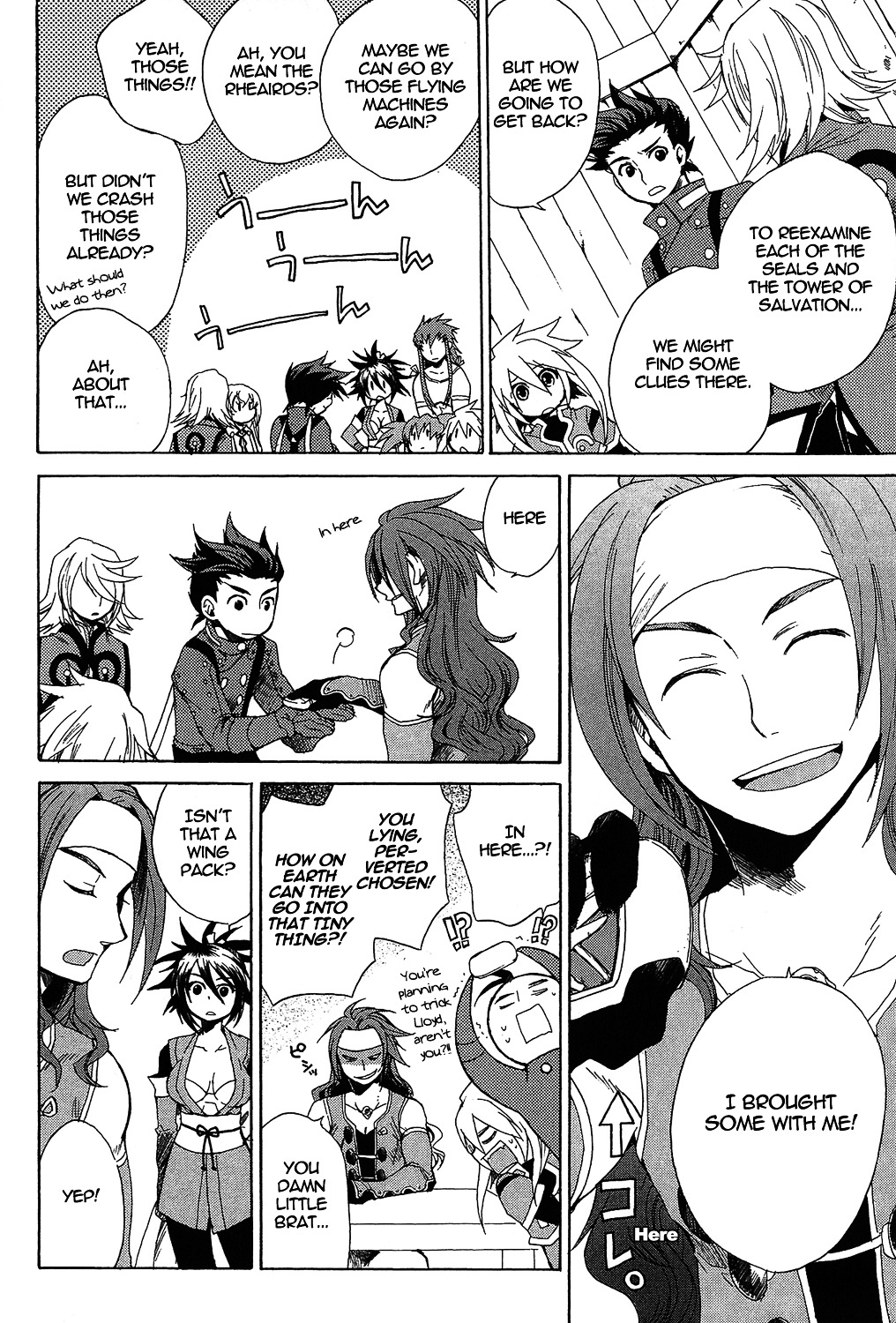 Tales Of Symphonia - Vol.3 Chapter 14 : Load:14 - Pact