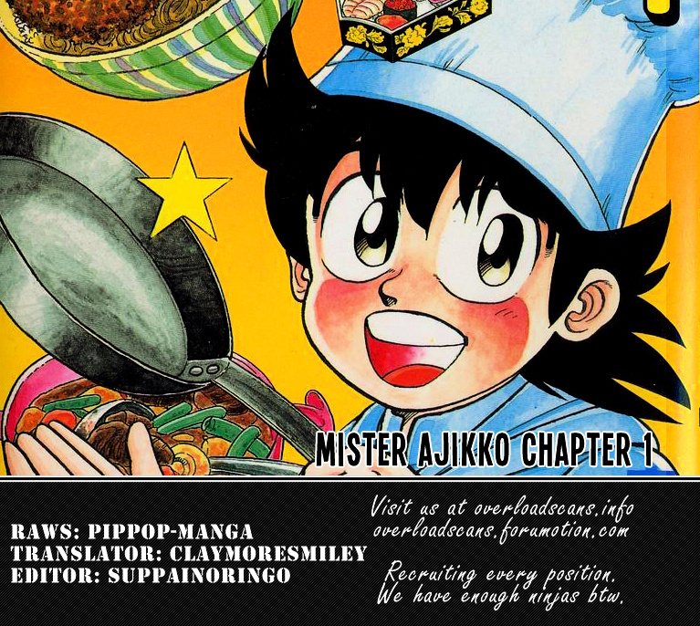 Mister Ajikko - Chapter 3 : Meat Sauce And Vegetables