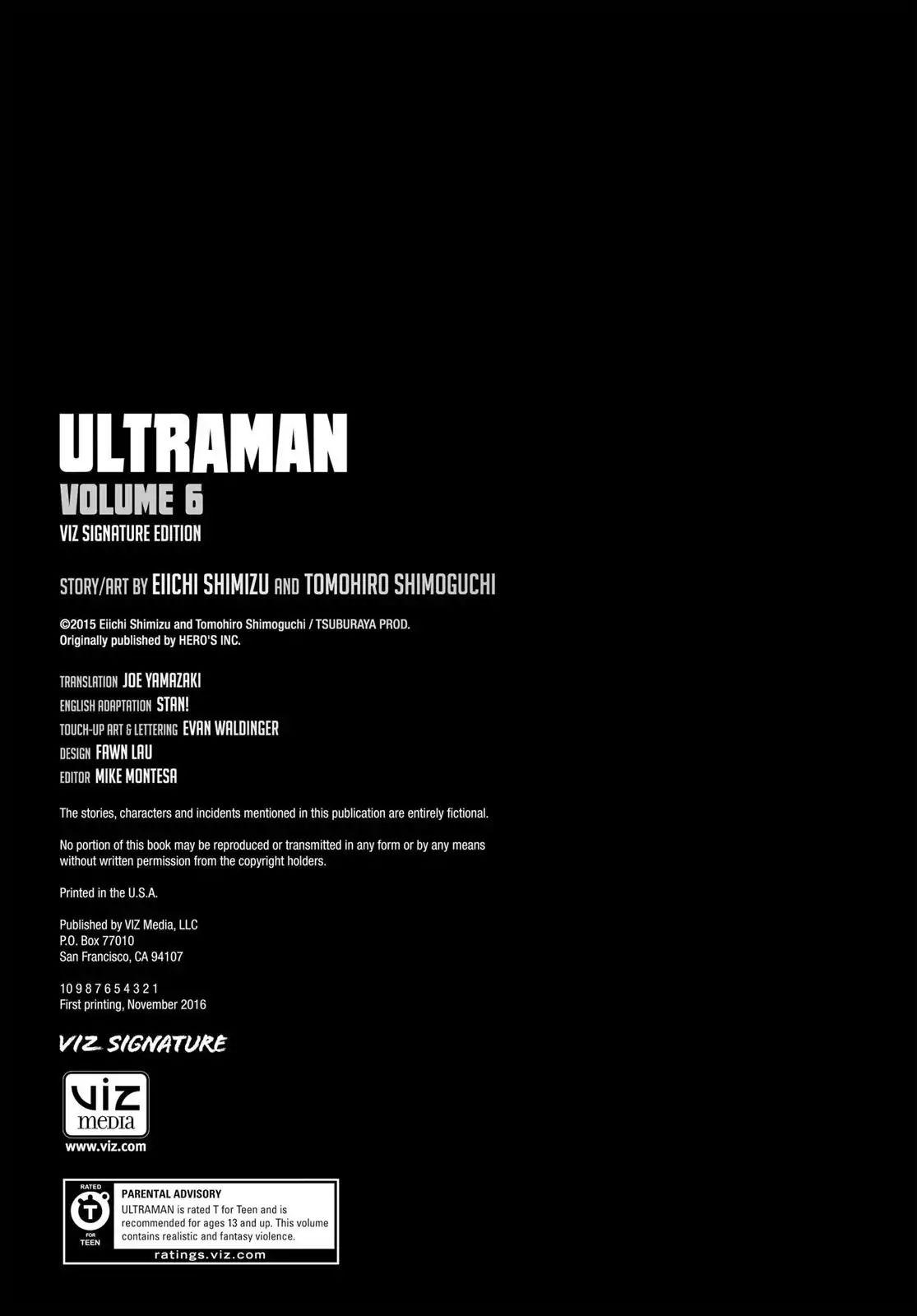 Ultraman - Vol.6 Chapter 41.5: Truth