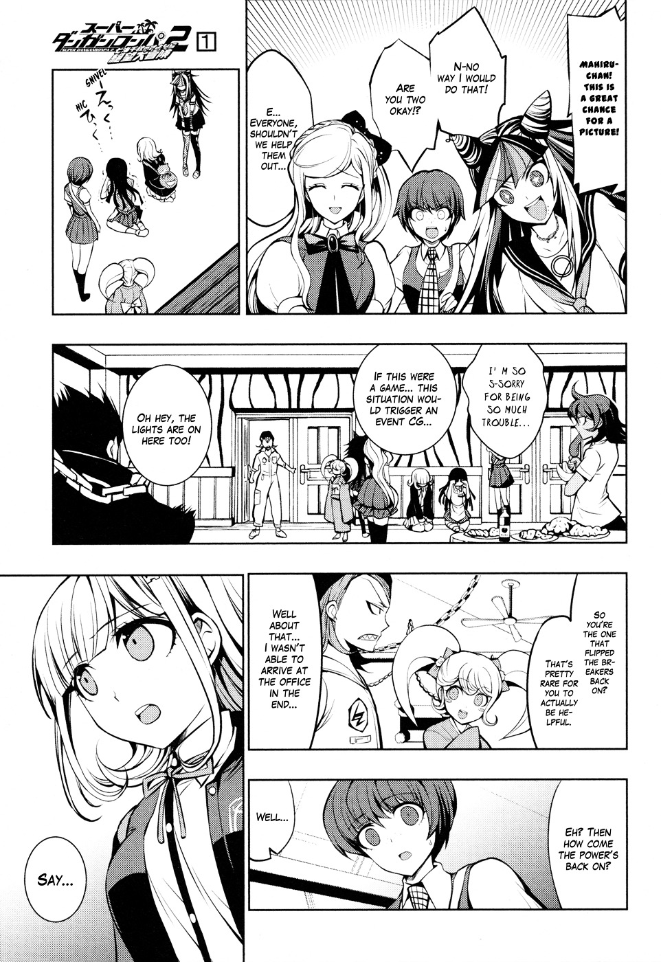 Super Danganronpa 2 - Nanami Chiaki No Sayonara Zetsubou Daibouken - Vol.1 Chapter 2