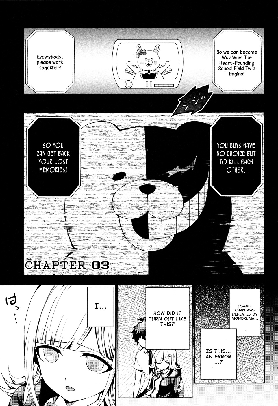 Super Danganronpa 2 - Nanami Chiaki No Sayonara Zetsubou Daibouken - Vol.1 Chapter 3