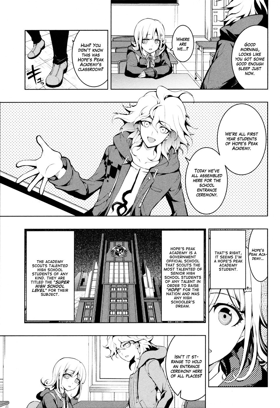 Super Danganronpa 2 - Nanami Chiaki No Sayonara Zetsubou Daibouken - Vol.1 Chapter 1