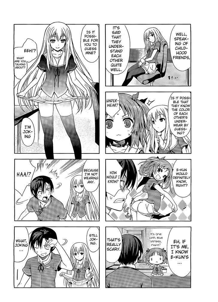 Ore No Kanojo To Osananajimi Ga Shuraba Sugiru 4-Koma - Chapter 1