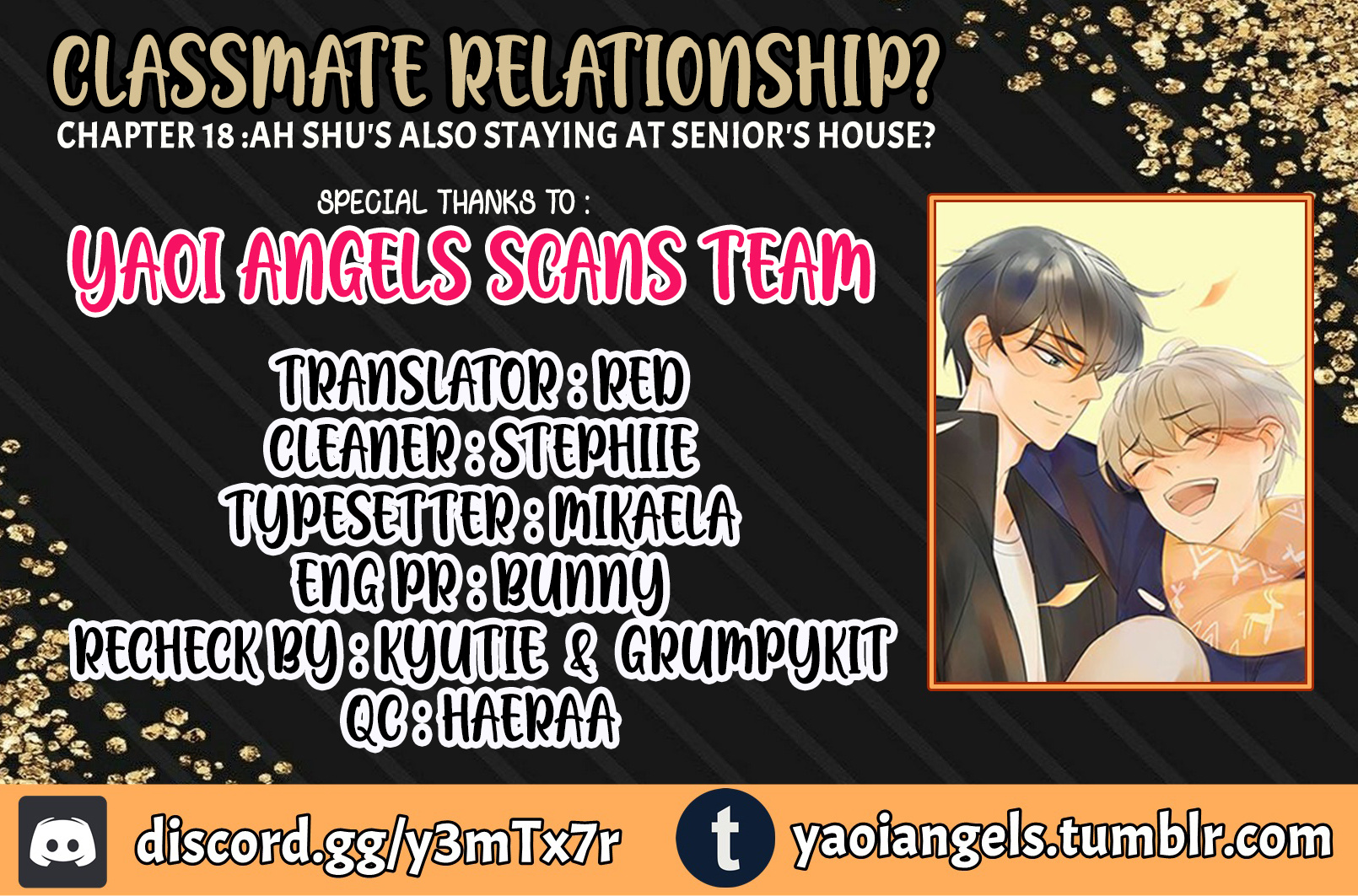 Classmate Relationship? - Chapter 18: Ah Shu's Also Staying At Senior's House?