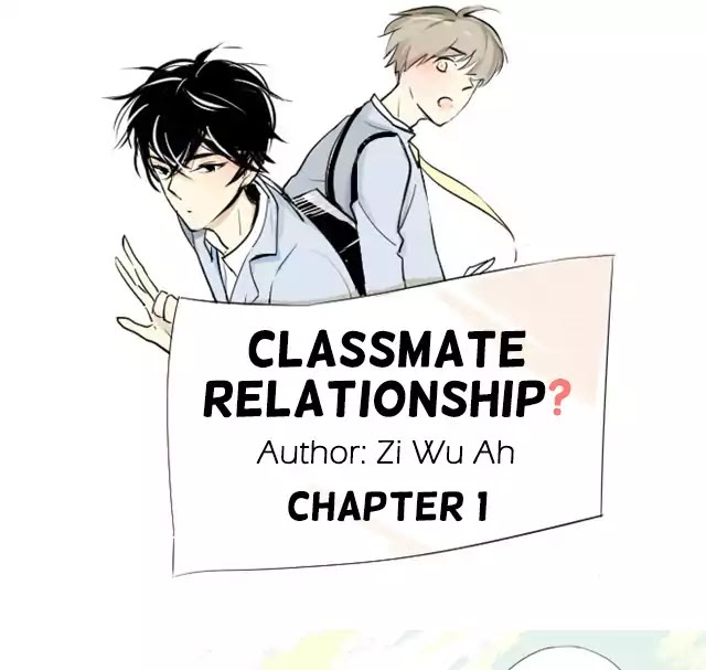 Classmate Relationship? - Chapter 1: My Reason For Blushing