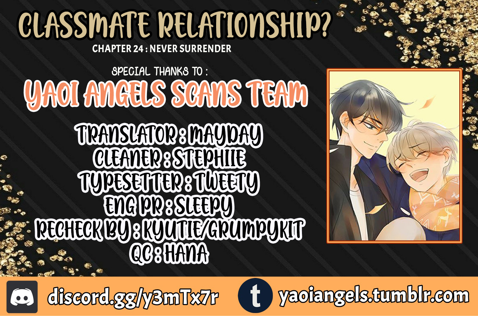 Classmate Relationship? - Chapter 24: Never Surrender