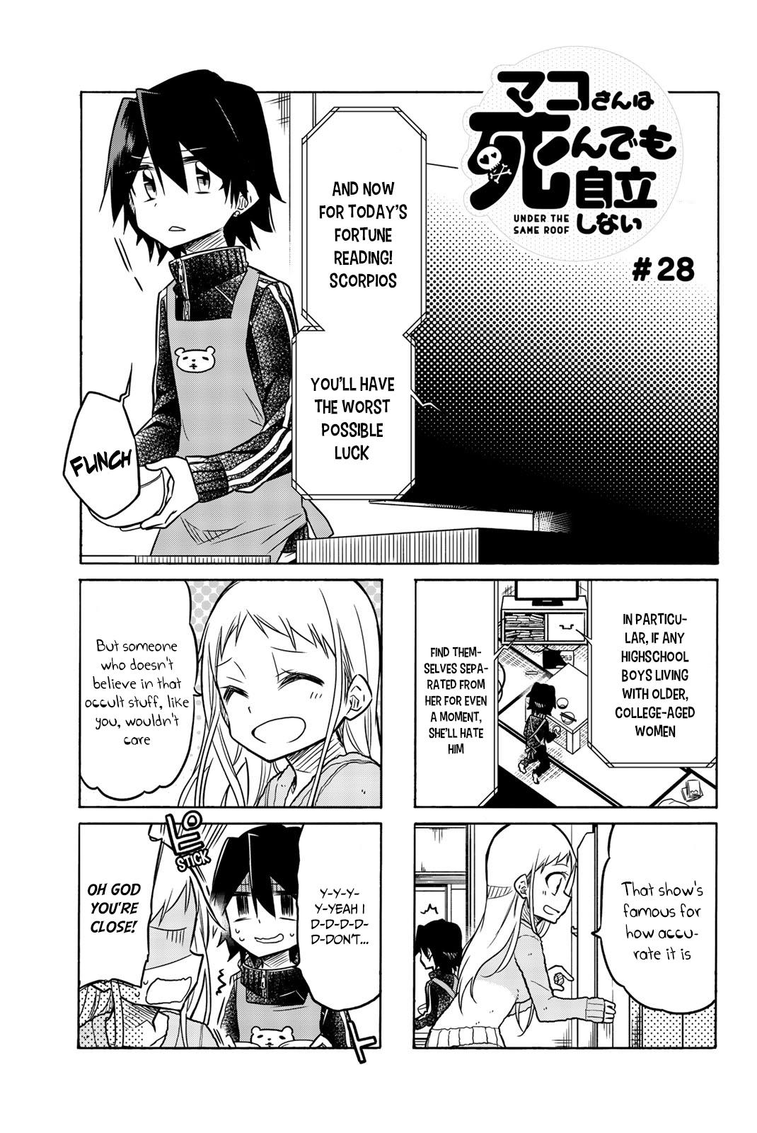 Mako-San Wa Shindemo Jiritsu Shinai - Vol.2 Chapter 28