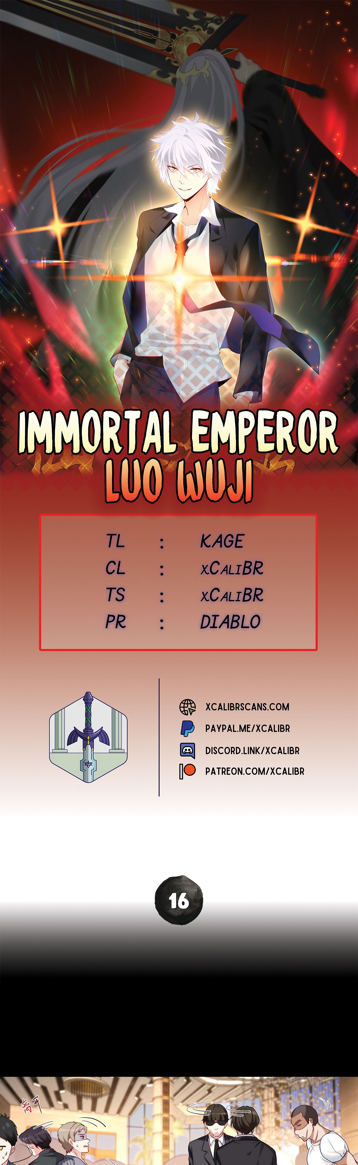 The Immortal Emperor Luo Wuji Has Returned - Chapter 16