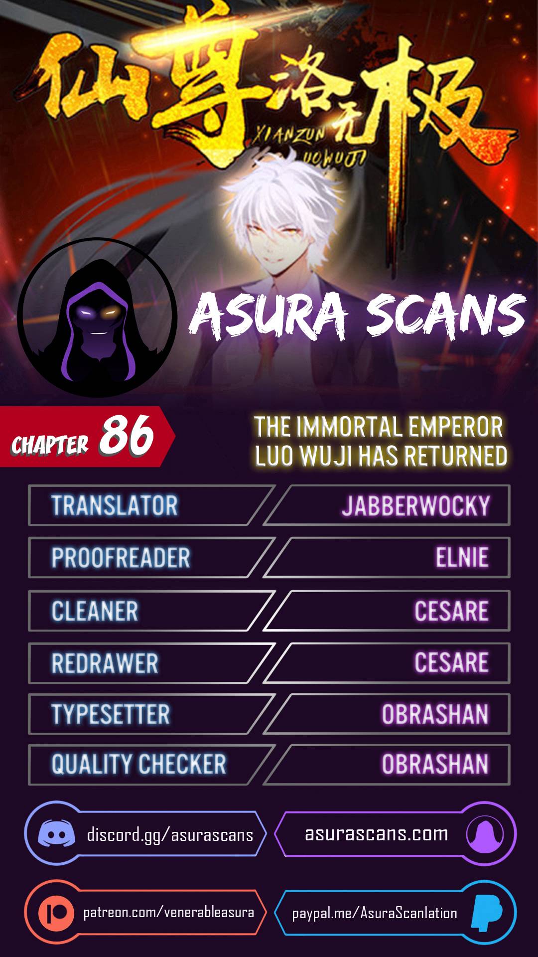 The Immortal Emperor Luo Wuji Has Returned - Chapter 86