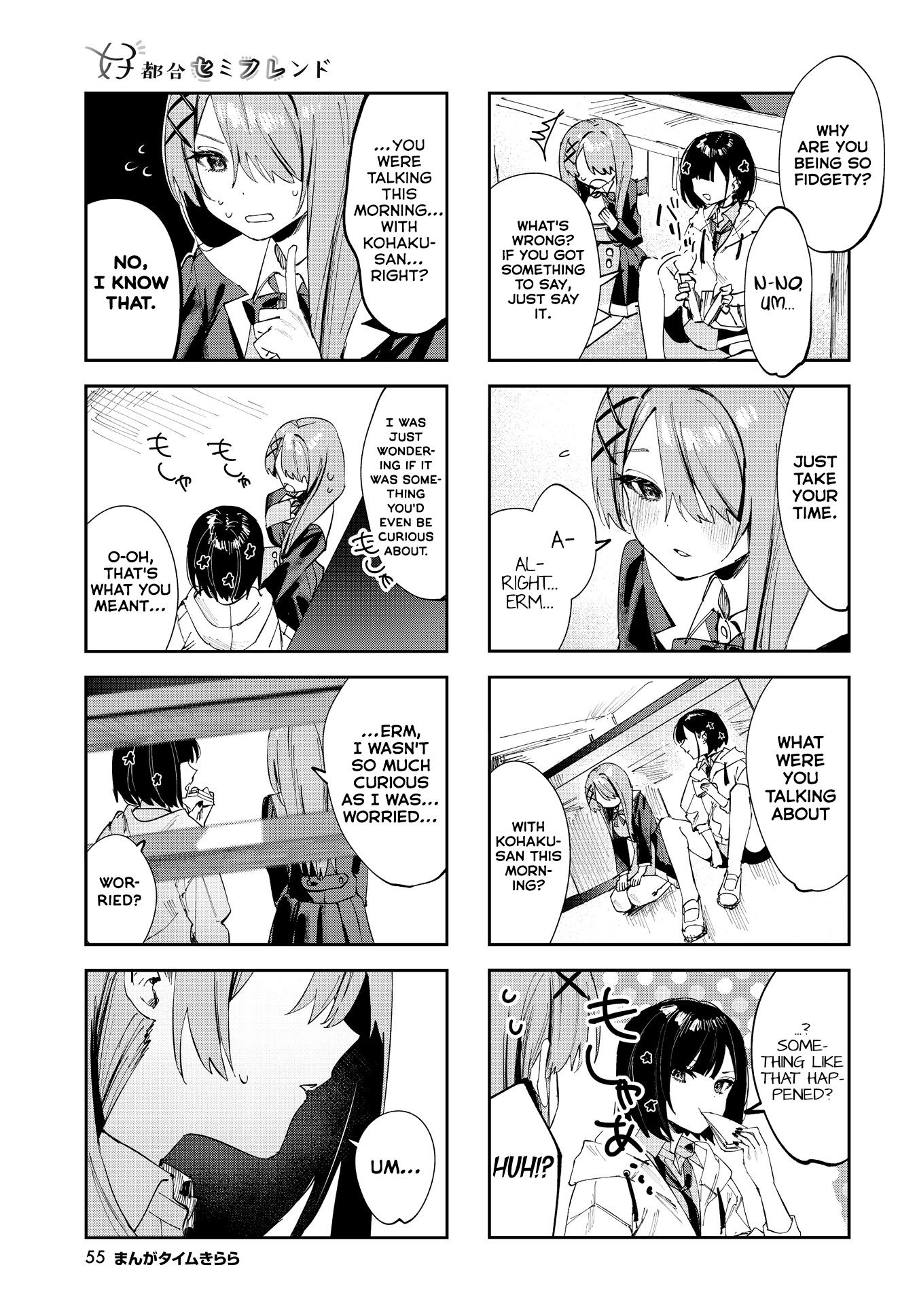 Convenient Semi-Friend - Chapter 10