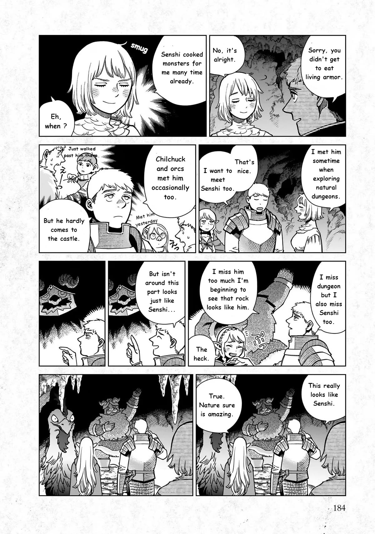 Dungeon Meshi - Chapter 97.5: Extra - Monster Tidbits 14