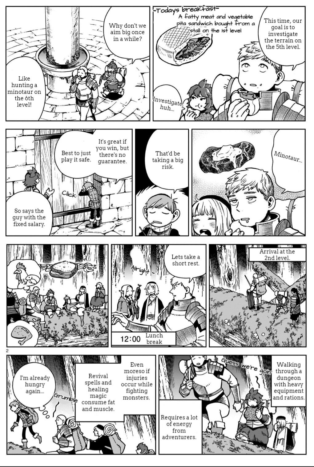 Dungeon Meshi - Chapter 97.6: Extra - Harta Magazine Anniversary