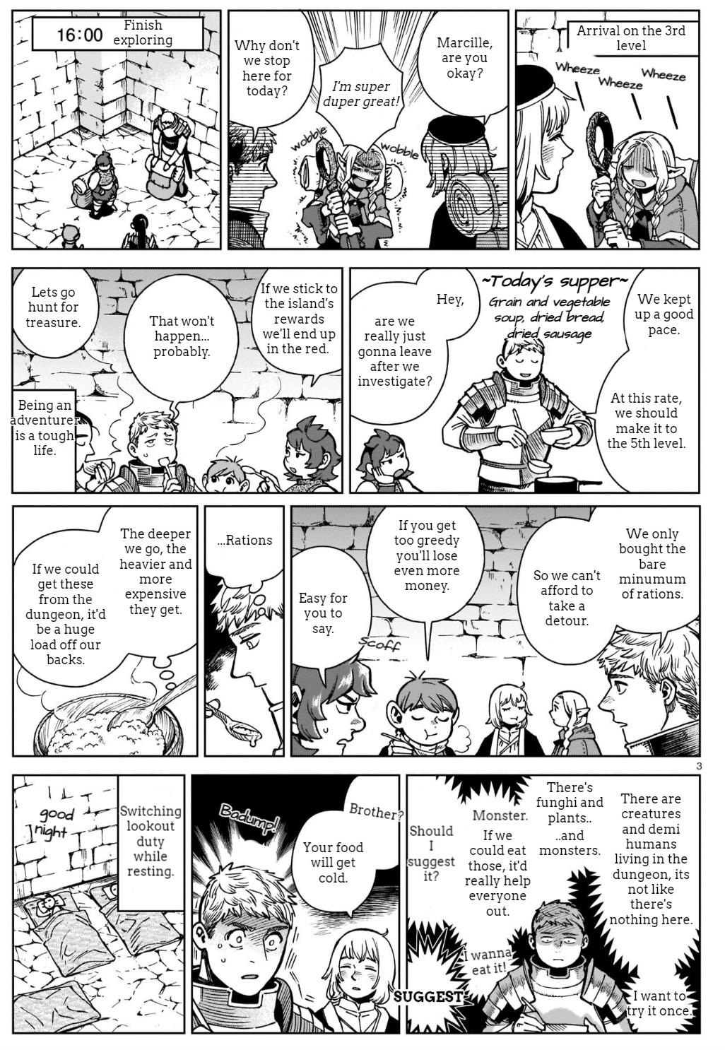 Dungeon Meshi - Chapter 97.6: Extra - Harta Magazine Anniversary