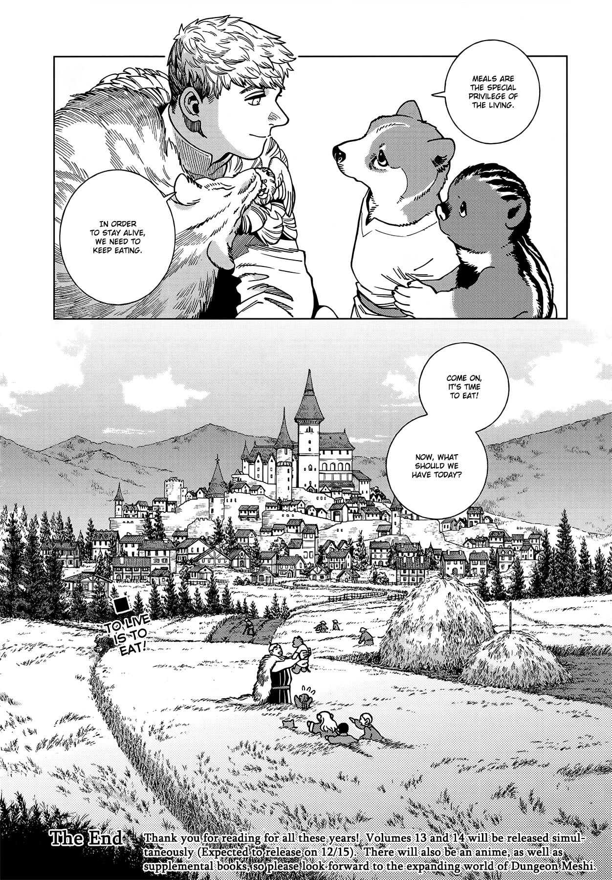 Dungeon Meshi - Chapter 97: Final Chapter - Dungeon Meshi