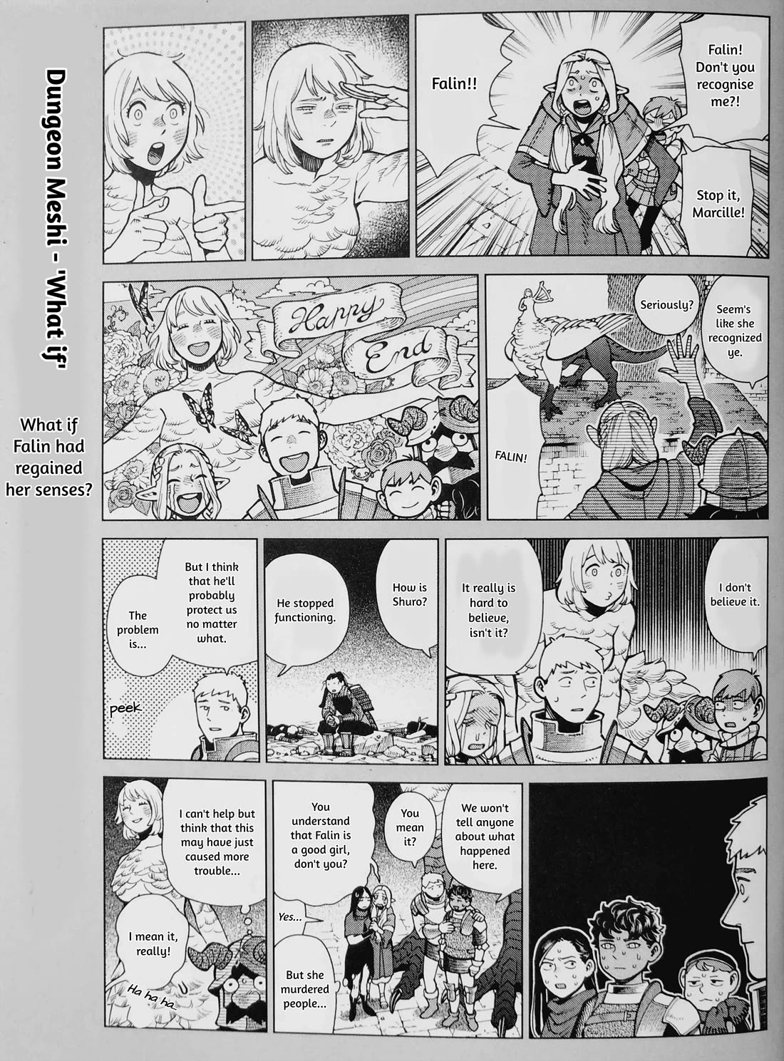 Dungeon Meshi - Chapter 97.83: Blu-Ray's Extra Vol 3 - "What If" Situation