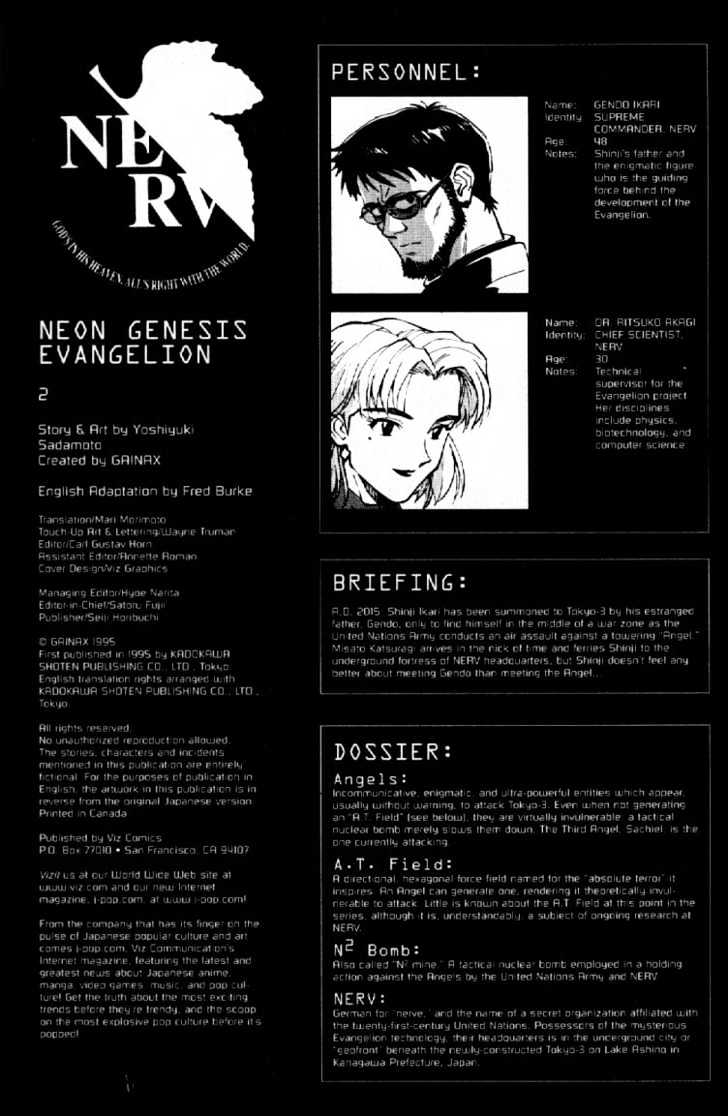 Neon Genesis Evangelion - Vol.1 Chapter 2 : Reunion