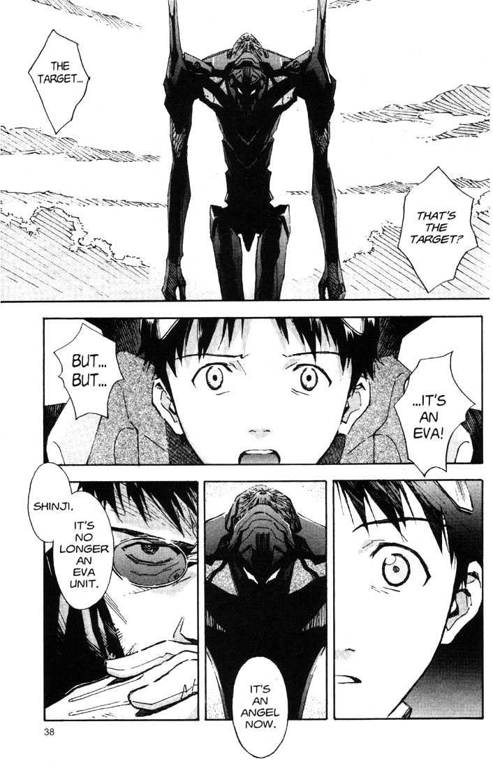 Neon Genesis Evangelion - Vol.6 Chapter 37 : 37 - The Gift & 38 - Ambush