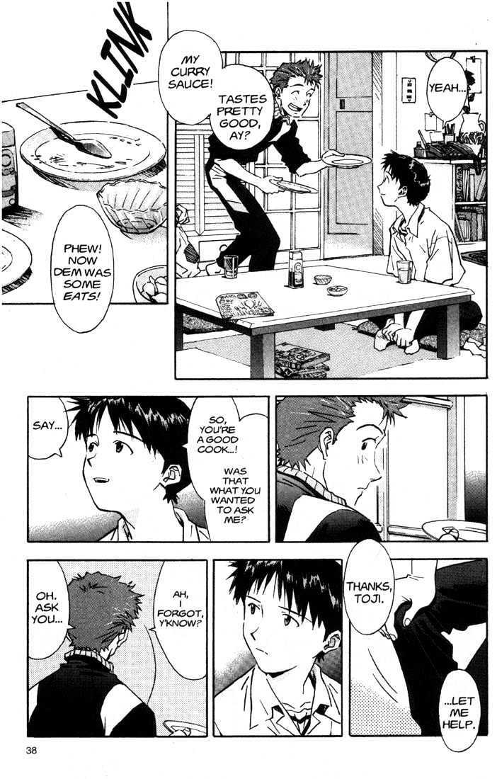 Neon Genesis Evangelion - Vol.6 Chapter 35 : 35 - Light, Then Shadow & 36 - Confession