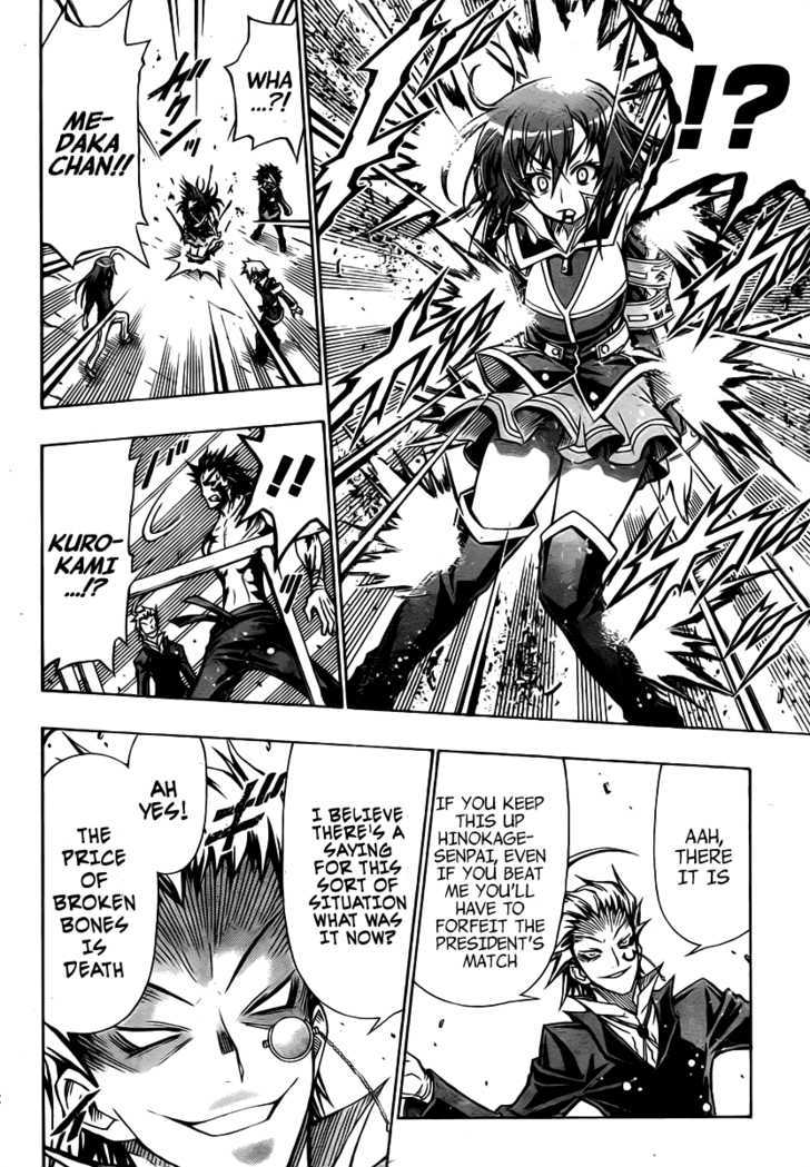 Medaka Box - Vol.10 Chapter 87 : Obvious Popularity