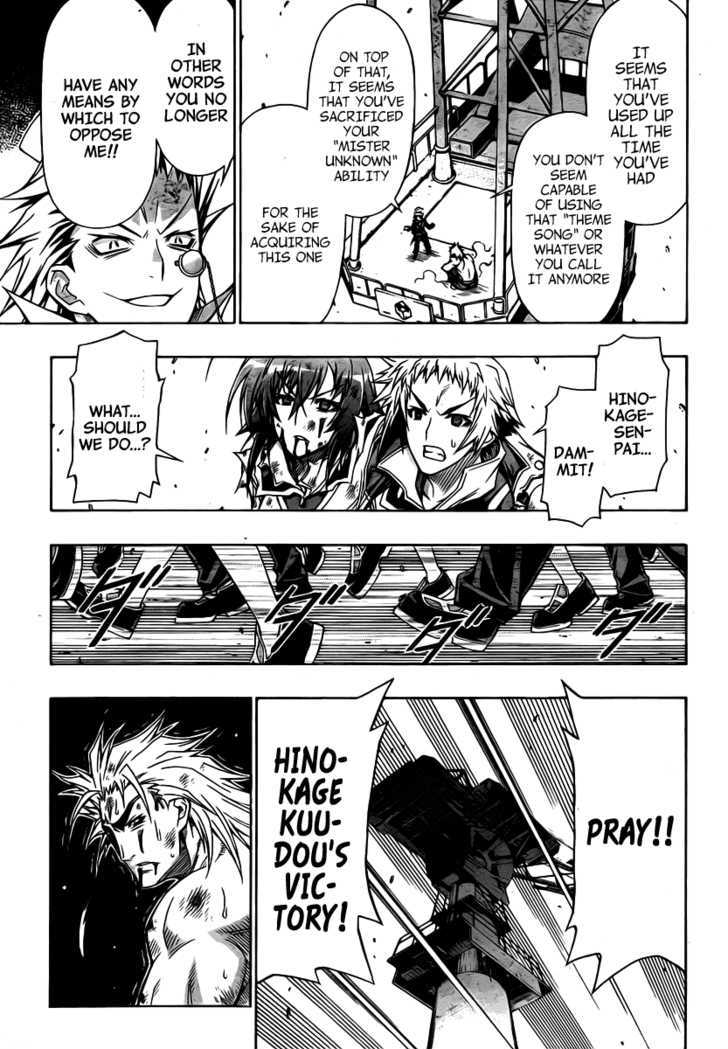 Medaka Box - Vol.10 Chapter 87 : Obvious Popularity